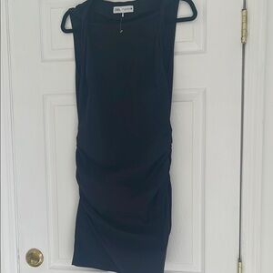 Zara Black Sleeveless Dress